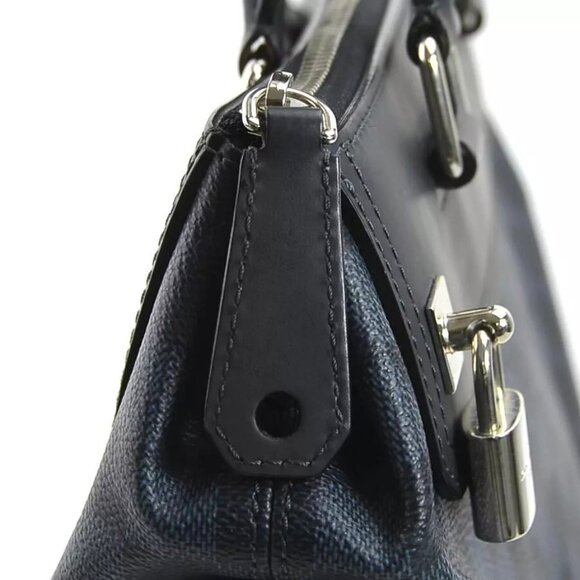 Auth LOUIS VUITTON Damier Cobalt Greenwich Handbag Shoulder Bag authentic - Picture 10 of 16